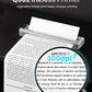 Phomemo Q302 Upgraded Portable Printers Wireless for Business, Ultra-Small Bluetooth Printer for Mobile Printing, 2400mAh Battery can Reverse Charging, 300dpi Inkless Printer Support 8.5X11 US Letter