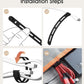 35Pcs Nearockle Silicone Cable Ties, 5.12 Inch Adjustable Cord Organizer Reusable Zip Ties for Charging Cords Earphone Computer Wire, Office Desk Cable Management Travel Accessories(Multi)