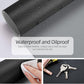 YSAGi Desk Mat, Desk Pad, Waterproof Desk Pad, 35.4" x 17" Laptop Leather Desk Pad Protector, Large Desk Blotter for Keyboard and Mouse, Desk Writing Pad for Office and Home (35.4" x 17", Black+Grey)
