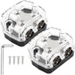 2 Way Power Distribution Block 1x 0 GA in 2X 0 GA Out Circuit Protector Distribution Connecting Blocks for Car Audio Splitter,2Pcs with Installation Kit