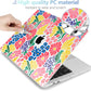 MEEgoodo Case for MacBook Pro 13 inch Case 2022 2021 2020 New A2338 M2/M1 A2251 A2289, Laptop Hard Shell with Keyboard & Camera Cover Compatible with 13 inch MacBook Pro, Groovy Flower