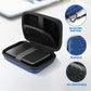 ProCase Hard Drive Case 2.5 Inch for Elements WD My Passport Canvio Basics Seagate Backup Plus Slim Expansion 1TB 2TB 3TB 4TB, Portable Carrying Case Holds 2 External Hard Drives -Navy