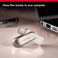 SANDISK 256GB Ultra Dual Drive Luxe USB Type-C - Up to 400MB/s - SDDDC4-256G-GAM46
