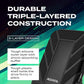 ADATA HD710 Pro - 1 TB External Hard Drive - Shockproof, Waterproof & Dustproof - Durable Storage - For Gamers, Students & Professionals - Mac, PC & Linux Compatible - Black - AHD710P-1TU31-CBK