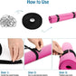 1"x39.4ft Hook and Loop Straps with 60 Buckles Adjustable Cut-to-Length Cable Ties Roll- Reusable Nylon Fastening Tape Cable Straps for Storage or Organization (1in x 39.4ft)