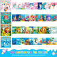 homicozy 4PCS Sticker Paint Books for Kids Ages 4-10,Unicorn Mermaid Animals Designs Paint by Stickers,Sticker by Numbers,Party Birthday Gifts for Girls 4-10,Create 40 Pictures One Stickers at A Time