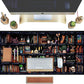 Desk Mat Forest Library Book Mouse Pad Big Desk Pad XXL Extended Gaming Large Mouse Pad for Desk Rubber Base Mousepad with Stitched Edges, Keyboard Mouse Mat for Work Game Office Home 31.5x15.7 in