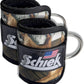 Schiek Sports 1707 Ankle Cuffs - Ideal for Glute Kickbacks and Cable Machine Workouts - Durable and Built To Last