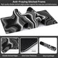 Black and White Marble Desk Mat,Large Marble Ink Texture Gaming Keyboard Mouse Pad,Non-Slip Rubber Base Desk Pad Thick Stitched Edges Waterproof Mousepad Mouse Mat 31.5"x11.8"