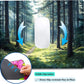 Aesthetic Natural Forest Custom Mouse Pad with Non-Slip Rubber, Small Square Design for Wireless Laptop & Computer Mouse Pads for Desk, 9.5 x 7.9 inch Smooth Surface for Gaming & Office