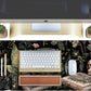 Dark Academia Desk Mat Mouse Pad XL Extended Large Gaming Desk Pad Mousepad, Mystical Green Plant Computer Laptop Keyboard and Mouse Mat, Desktop Protector Mat for Women Girl Office 31.5x11.8 in