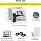 Epson EcoTank Pro ET-5800 Wireless Color All-in-One Supertank Printer with Scanner, Copier, Fax and Ethernet, White