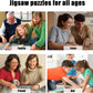 Custom Puzzle, Personalized Puzzle for Photos, Customized Puzzle 120/200/300/500/1000/1500 Pieces for Family, Christmas, Pet, Birthday, Wedding Gift