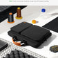 tomtoc 360 Protective Laptop Shoulder Bag compatible with The New Razer Blade Pro 17, HP Envy Laptop 17 Inch, Dell Inspiron 17 3000, ASUS ROG Zephyrus S 17.3 Inch, Notebook Bag with Accessory Pocket