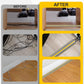 Floor Cord Cover 10Ft Heavy Duty PVC Floor Cable Protector Electric Cord Hider Cable Management Floor Strip Extension Cord Covers Cable Raceway for Wires on Floor Inner Channel 1.36" W x 0.43" H -Gray