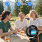 Koonie 10000mAh Battery Operated Misting Fan with Clip, Portable 8'' Mist Fan for Desk with Max. 48 Hours Runtime, 3Speeds, 2 Spray Modes, 200ML Tank for Golf Cart Home Office Travel Camping Stroller