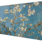 Dynippy Thin Extended Gaming Mouse Pad （31.5 * 11.8 * 0.08 inch） with Stitched Edges Large Mousepad Long XXL Keyboard and Mouse pad Desk Mat for Gaming Office & Home - Almond Blossom