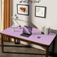 YSAGi Leather Desk Pad Protector, Office Desk Mat, Large Mouse Pad, Non-Slip PU Leather Desk Blotter, Laptop Desk Pad, Waterproof Desk Writing Pad for Office and Home (Taro Purple, 47.2" x 23.6")
