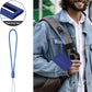 Lacdo Silicone Carrying Case for Samsung T7 Shield Portable SSD 1TB 2TB 4TB External Solid State Drive, Soft Silicone Case Protective Cover Sleeve Skin for T7 Shield SSD, with Lanyard, Blue