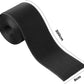 WILLBOND 4 Pack 10 ft x 3 Inch Cable Floor Strip Cable Cover Cords Carpet Protector Management Hook and Loop Tape for Wires on Floor Cords and Prevent a Trip Hazard (Black)