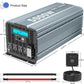 Power Inverter 5000 watt 12v to 110v /120V Inverter for car Vehicles Truck Camping Solar Panel Power Converter Adapter with Clamps and Remote Inverter 5000W