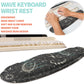 2-in-1 Ergonomic Set, Wave Rise Keyboard Wrist Rest and Massage Bulge Slope Mouse Pad Wrist Support, Cushion Memory Foam Integrated to Relieve Wrist Pain, Constellation