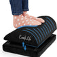 ComfiLife Foot Rest for Under Desk at Work – Adjustable Desk FootRest for Office Chair, Gaming Accessories – Ergonomic Teardrop Design for Back, Hip & Leg Pain Relief – 100% Memory Foam (Black)