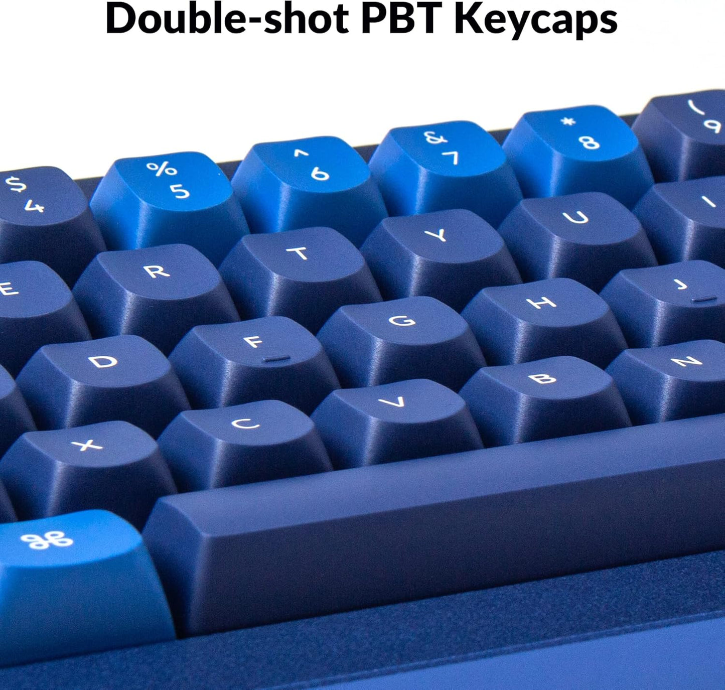 Keychron Q2 Wired Custom Mechanical Keyboard, QMK/VIA Programmable Macro, Full Aluminum, Hot-Swappable Gateron G Pro Brown Switch, 65% Layout Double Gasket Compatible with Mac and Windows - Blue