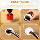 Desk Grommet 2 Inch (50 mm) 10 Pieces, Desk Hole Cover for Cables White, ABS Plastic Grommet Hole Cover with Hole Saw for Wires Cables Through The Countertop by XIOGZAXI
