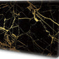 Black Gold Marble Laptop Cover Compatible with MacBook Air 13/13.3 Inch Case 2017 2016 2015 2014 2013 2012 2011 2010 A1466/A1369, AMCJJ Plastic Hard Shell Case & Keyboard Cover &Screen Protector