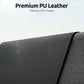 YSAGi Leather Desk Protector, Office Mat, Large Mouse Mat, Non-Slip PU Leather Blotter, Laptop Pad, Waterproof Writing Pad for Office and Home (Dark Grey, 31.5" x 15.8")