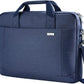 Voova Laptop Bag Case 17 17.3 Inch Computer Sleeve Messenger Bag with Shoulder Strap Expandable Waterproof Large Capacity Business Briefcase for Work Travel Fit 17-18” Laptop, Men Women, Blue
