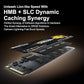 512GB PCIe 4.0 M.2 2280 NVMe SSD for PC, PS5, Laptops, Up to 7100MB/s, Internal Solid State Drive, Dynamic SLC Cache, HMB, Engineered for Gamers, AI Developers, Video Editors, Pro Creators GM888