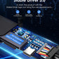 LENTION USB C Hub with 100W Charging, 4K@60Hz HDMI, Dual Card Reader, USB 3.0 & 2.0 Compatible 2024-2016 MacBook Pro, New Mac Air/Surface, Chromebook, More, Stable Driver Adapter (CB-CE18p.Black)