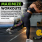 Gradient Fitness Ankle Straps (2 Pack) | Ankle Strap for Cable Machine, Ankle Bands for Working Out, Cable Ankle Strap