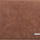 RAINYEAR 11 Inch Laptop Sleeve PU Suede Leather Case Protective Padded Cover Water Resistant Carrying Bag Compatible with 11.6 MacBook Air Surface Pro for 11" Notebook Tablet Chromebook(Brown)