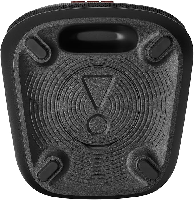 JBL PartyBox Club 120 - Portable Party Speaker with Foldable Handle, Powerful JBL Pro Sound, Futuristic lightshow, Up to 12 Hours of Play time, Splash Proof, Dual Mic & Guitar Inputs (Black)