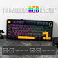 EPOMAKER x Aula F75 Gasket Mechanical Keyboard, 75% Wireless Hot Swappable Gaming Keyboard with Five-Layer Padding&Knob, Bluetooth/2.4GHz/USB-C, RGB (Black, Ice Vein Switch)