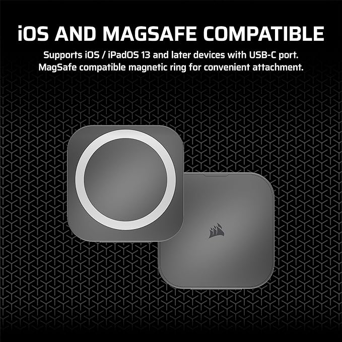 Corsair EX400U 2TB USB4 Portable External Type-C SSD – Up to 4,000MB/s Read, 3,600MB/s Write, USB 3.2 Gen2 2x2, Plug and Play, Thunderbolt 4, MagSafe, Includes 40Gbps Cable, Windows PC, iOS Mac – Gray