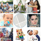 Custom Puzzle 120/200/300/500/1000/1500 Pieces, Personalized Puzzle from Your Own Photos, Customized Picture Jigsaw Puzzle Gift for Christmas Wedding Birthday Family