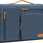 MOSISO 360 Protective Laptop Case 15 inch, 15 inch Laptop Sleeve Compatible with MacBook Air M4 M3 M2 2025 2024 2023, Dell XPS Plus, Side Open Carrying Case with 4 Zipper Pockets&Handle, Haze Blue