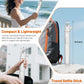 JOILCAN Tripod for iPhone & Camera, 64" Selfie Stick with 360° Ball Head Remote & Phone Holder, Extendable Portable Phone Tripod Stand for Travel Vlog Compatible with Canon Sony DLSR DJI (White)