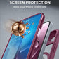 Miracase Magnetic for iPhone 16e Case Full-Body Phone with Built-in Glass Screen Protector, [Compatible with MagSafe] Military Drop Proof 16E Cover Bumper 6.1 inch, Plum