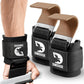 DMoose Fitness Weight Lifting Hooks (Pair) for Deadlifts, Pull Ups, Rows & Shrugs - Anti-Rip Nylon Strap Hand Grips with Thick Wrist Padding - Heavy Duty Wrist Straps for Weightlifting & Gym Workouts