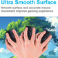 Simple and Cute Anime Landscape Computer Mouse Pad, Large Green Plant Outdoor Landscape Office Desk Pad, 35.4 x 15.7 x 0.12 Inch Sewn Edge Non Slip Rubber Base Mouse Pad