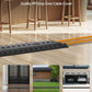 VEVOR 2 Pack Drop Over Cable Cover, 2 Channel Heavy Duty Cable Hose Protector Ramp, 38.3'' Floor Cord Cover, 17,500 lbs/Axle Load Capacity, for Traffic Areas, Indoor, Outdoor, Home, Office, Warehouse
