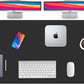 Large Desk Mat 47" x 23.7",Leather Desk mat,Double-Sided Desk Pad,Desk matt for Desktop,Large Mouse Pad,Office Desk mat,Waterproof Desk Blotter pad for Office&Home(Black+Cork)