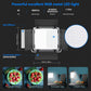 NEEWER 2 Packs 480 RGB Led Light with APP Control, Photography Video Lighting Kit with Stands and Bag, 480 SMD LEDs CRI95/3200K-5600K/Brightness 0-100%/0-360 Adjustable Colors/9 Applicable Scenes