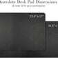 ANECDOTE Vegan Leather Desk Pad - 23.6"x17" Desk Mat for Your Office. This Quality Large Mouse Pad has Chic Elegance, Professional Look & Satisfying Touch - The Perfect Leather Mouse Pad for You!