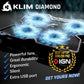 KLIM Wind Laptop Cooling Pad - More Than 500,000 Units Sold - New Version - Powerful Rapid Action Laptop Cooler - Laptop Stand with 4 Cooling Fans - 2 USB Ports - PC Mac PS5 PS4 Xbox One - Diamond